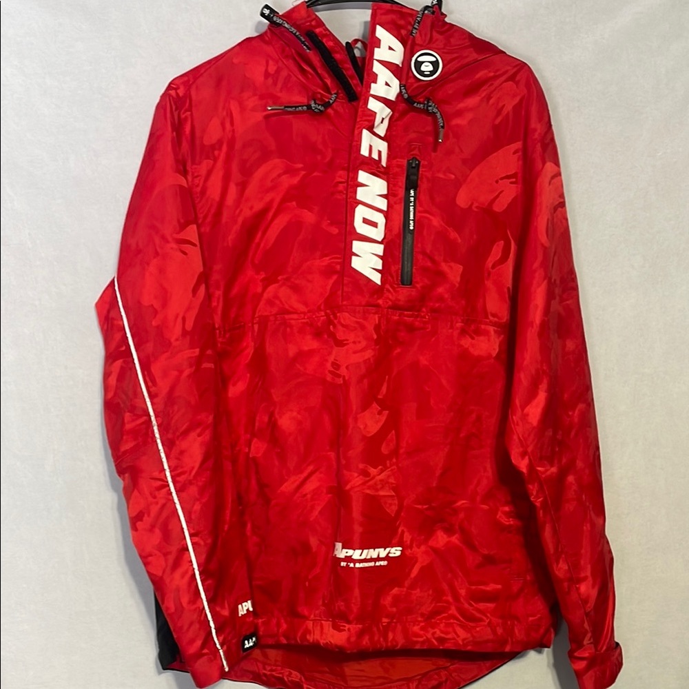 Aape By *A Bathing Ape pull over jacket